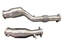 Load image into Gallery viewer, MAD BMW S58 Catted Downpipes M2 M3 M4 G87 G80 G82 G83 W/ No CEL Guarantee &amp; Flex Section
