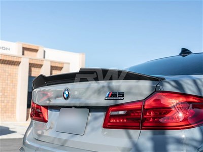 RW Carbon BMW G30 F90 GTX Carbon Fiber Trunk Spoiler bmwf9022