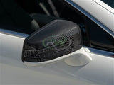 RW Carbon Mercedes Carbon Fiber Replacement Mirror Covers mercw20429