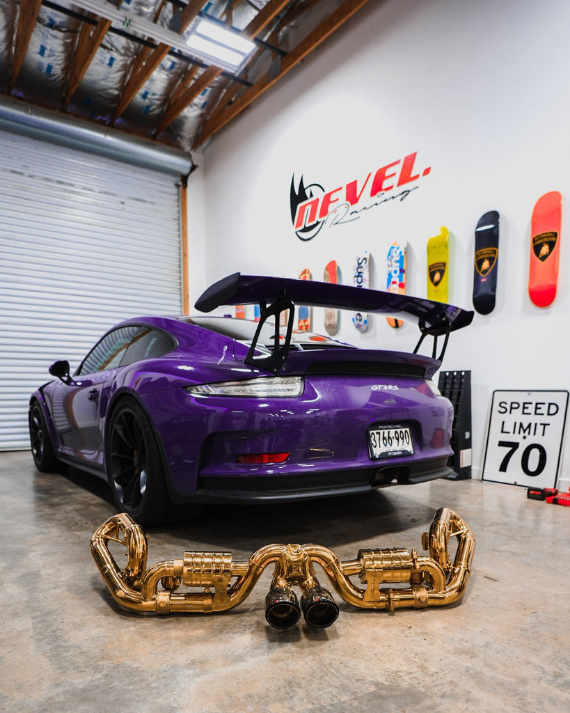 Valvetronic Designs Porsche GT3 991.1 / 991.2 Valved Sport Exhaust System POR.991.GT3.VSES.