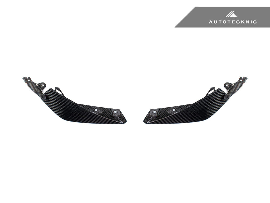 AUTOTECKNIC DRY CARBON FRONT AERO SPLITTER SET - G80 M3 | G82/ G83 M4 ATK-BM-0046