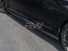 Load image into Gallery viewer, RW Carbon BMW G30 F90 3D Style CF Side Skirt Extensions bmwf9023