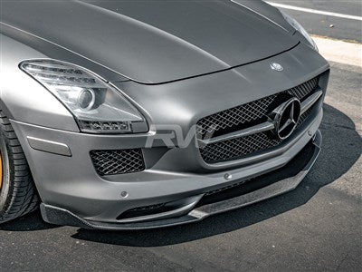 RW Carbon Mercedes SLS Renn Style Carbon Fiber Front Lip mercsls02