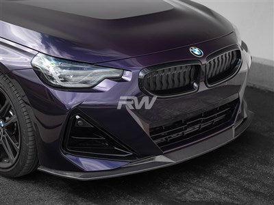 RW Carbon BMW G42 2-Series Suvneer Carbon Fiber Front Lip  bmwg42011