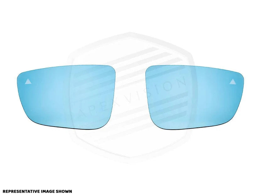 ApexVision Blue Tinted Side View Mirror Glass Set - BMW G8X M2/ M3/ M4