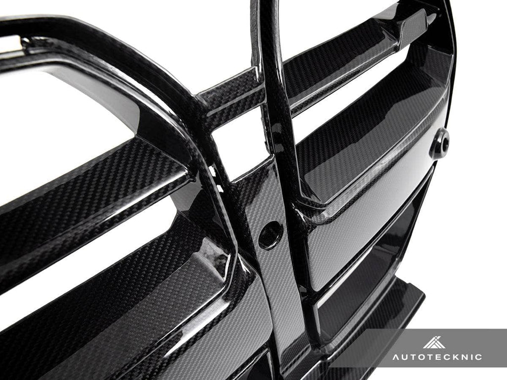 AutoTecknic Dry Carbon Avanzato Front Grille - BMW G80 M3 | G82/ G83 M4