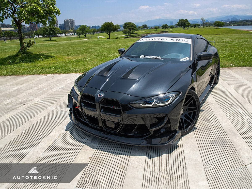 AutoTecknic Dry Carbon Motorsports Front Aero Lip - BMW G80 M3 | G82/ G83 M4
