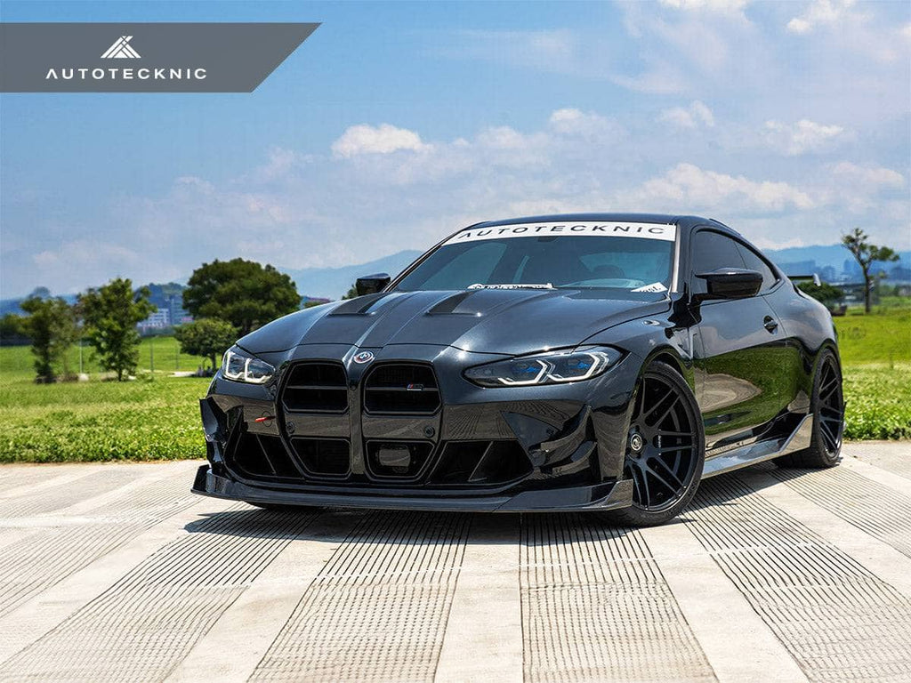 AutoTecknic Dry Carbon Motorsports Front Aero Lip - BMW G80 M3 | G82/ G83 M4
