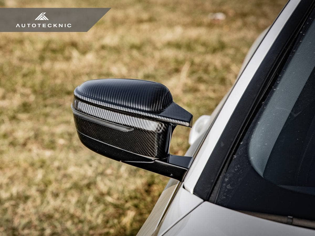 AutoTecknic G8X Style M-Inspired Version II Dry Carbon Mirror Covers - BMW G42 2-Series