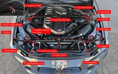 BMW G8X 2020+ M2/M3/M4 Deluxe Dress Up Hardware Kit (G80/G81/G82/G87)