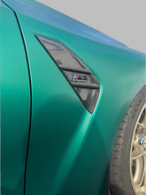 Load image into Gallery viewer, 2020-2025 BMW M3 (G80) M4 (G82) Dry Carbon Fiber Modern Performance Style Vent Cover