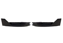 Load image into Gallery viewer, 2021-2023 BMW M3 / M4 (G80 / G82 / G83) Performance Inspired Replacement Dry Carbon Fiber Rear Bumper Splitters with Wing