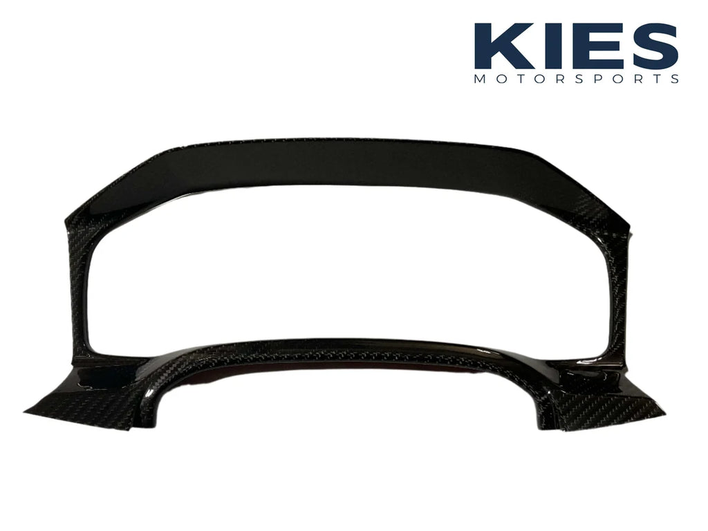 Kies Carbon G8X Dry Carbon Fiber Gauge Cluster Surround Trim