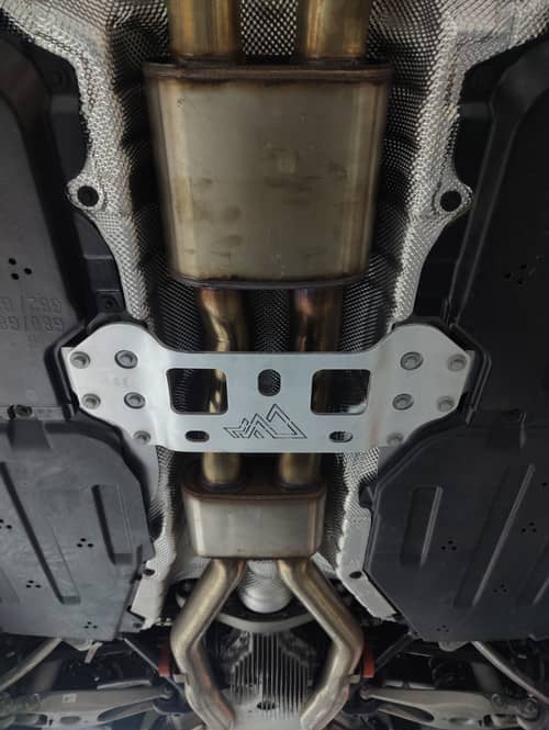 MAD BMW G8x M3 M4 S58 Single Midpipe (Brace Included) MAD-048