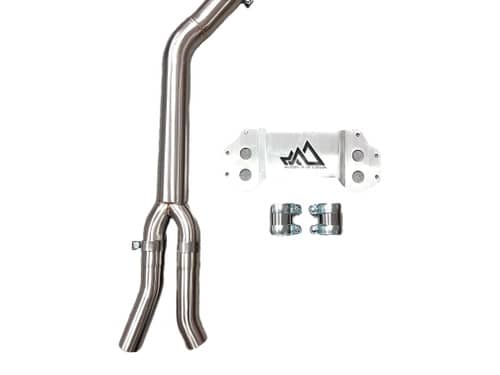MAD BMW G8x M3 M4 S58 Single Midpipe (Brace Included) MAD-048