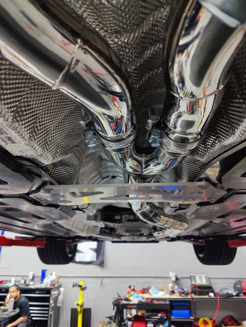 MAD BMW G8x M3 M4 S58 Single Midpipe (Brace Included) MAD-048