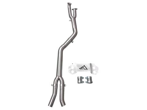 MAD BMW G8x M3 M4 S58 Single Midpipe (Brace Included) MAD-048