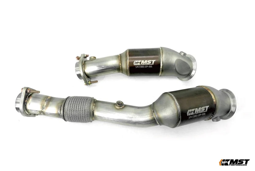 MST 2021+ G80 M3/G82 M4 Competition S58 Catted Downpipe (BW-S5801DP)