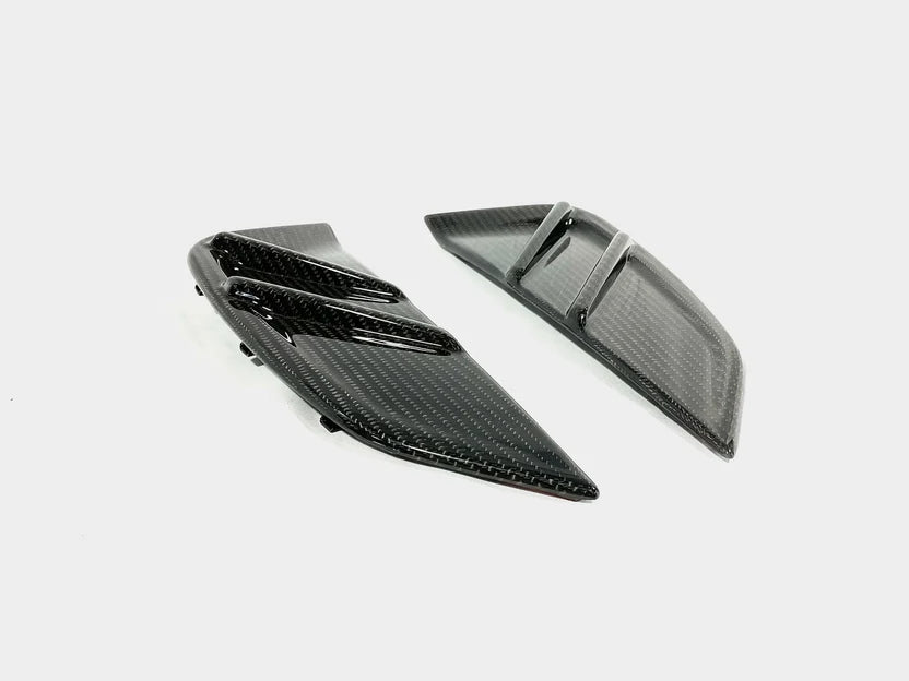 2020-2025 BMW M3 (G80) M4 (G82) Dry Carbon Fiber Modern Performance Style Vent Cover