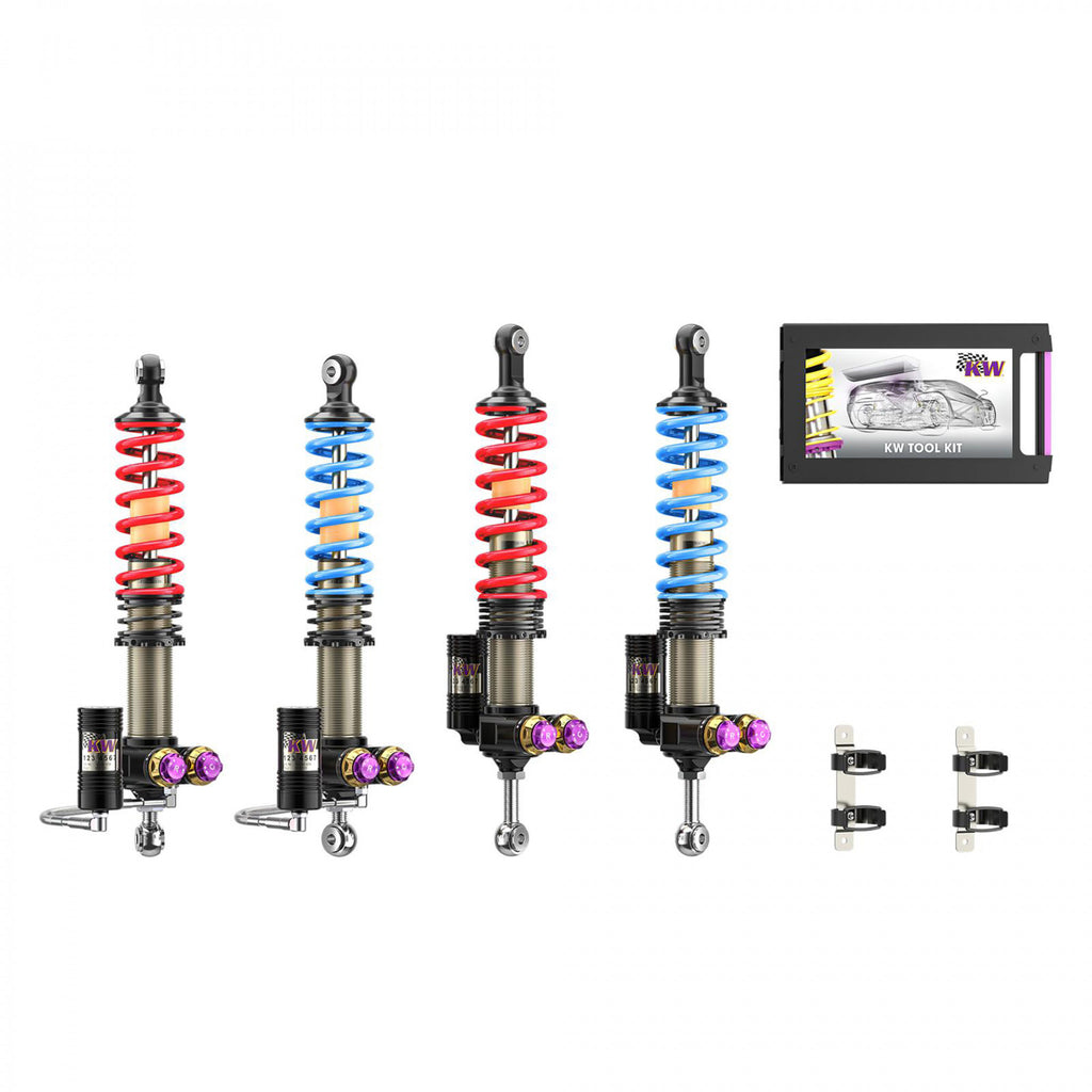 KW Suspension 04-05 Porsche Carrera GT (980) - Special Edition with Red & Blue Springs 3097100A