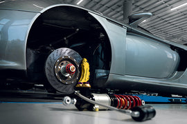 KW Suspension 04-05 Porsche Carrera GT (980) including HLS 4; Porsche Carrera GT Edition (Red & Blue Springs) 3097140A