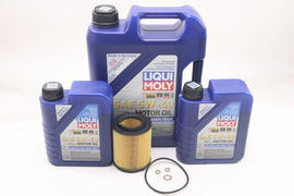 BMW 5W40 Oil Change Kit - Liqui Moly ( 6 cylinder)
