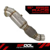 B58 5 INCH STAINLESS STEEL 200 CELL EURO 5 CATTED DOWNPIPE UPGRADE [RACE DOWNPIPES]