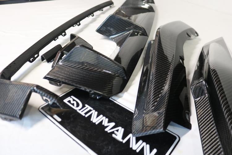 Dinmann CF BMW Performance G82 M4/G80 M3 DIFFUSER 5 PCS SYSTEM