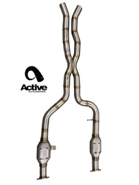 ACTIVE AUTOWERKE G80/G82 M3/M4 SIGNATURE MID-PIPE WITH X-PIPE 11-087