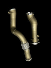 Load image into Gallery viewer, Project Gamma BMW M3 | M4 (G80/G82) STAINLESS STEEL CATLESS DOWNPIPES