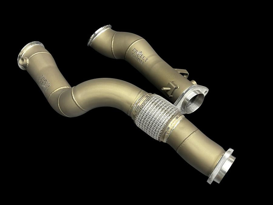 Project Gamma BMW M3 | M4 (G80/G82) STAINLESS STEEL CATLESS DOWNPIPES