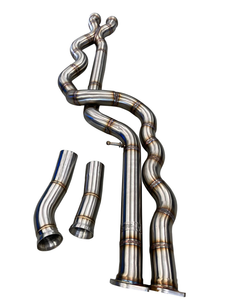 Active Autowerke M2C EQUAL LENGTH MID PIPE (PATENT PENDING IN US, UK AND EU) INCLUDES ACTIVE F-BRACE 11-072