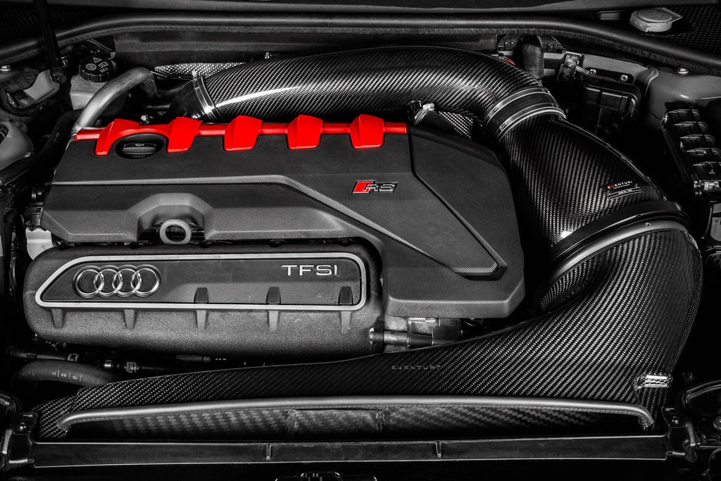 Eventuri Audi 8V Gen 2 RS3 / 8S TTRS Black Carbon Stage 3 Intake System - DAZA / DWNA EVE-ST38V8S-CF-INT