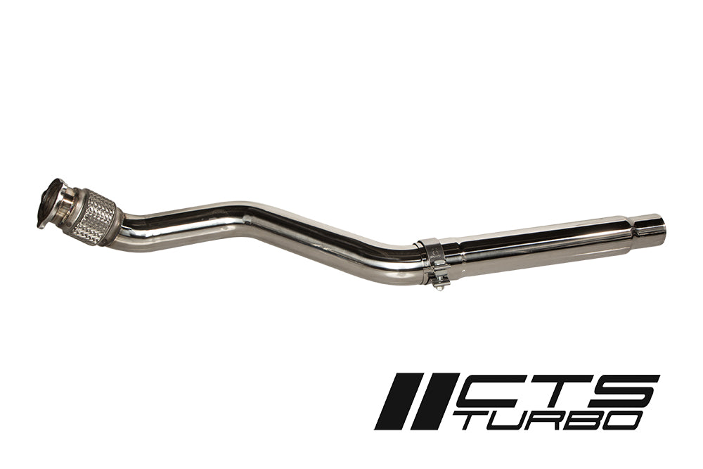 CTS TURBO B8/B8.5 AUDI A4/A5/ALLROAD 2.0T NON-RESONATED DOWNPIPE CTS-EXH-TP-0005