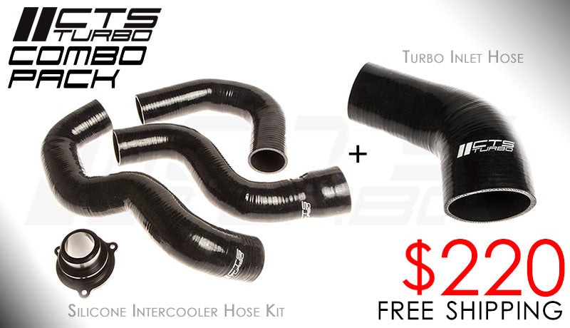 CTS Turbo B8 A4/A5 SILICONE COMBO KIT CTS-SIL-B8-ITCOMBO