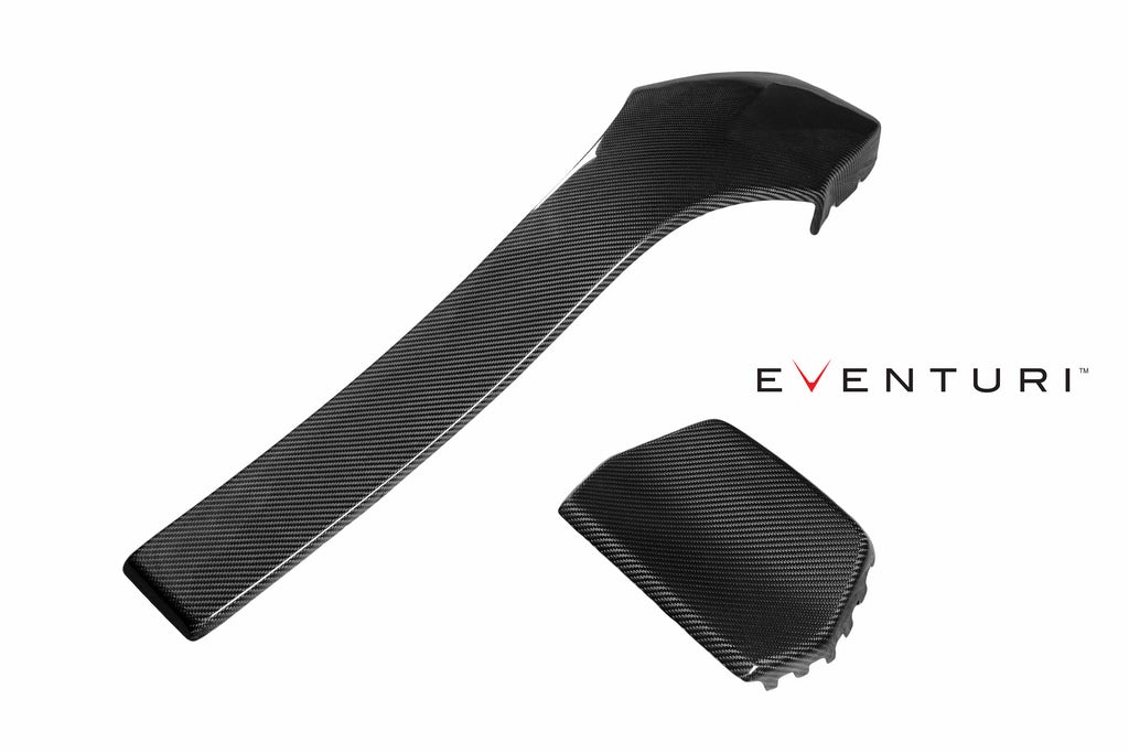 Eventuri BMW F80 M3 / F82 M4 Black Carbon Seat Back Cover Set EVE-F8XM-CF-SBC