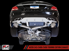 Load image into Gallery viewer, AWE TUNING MERCEDES-BENZ W205 AMG C43 / C400 / C450 AMG EXHAUST SUITE GRP-EXH-MBW205C451
