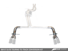 Load image into Gallery viewer, AWE EXHAUST SUITE AND DOWNPIPE SYSTEMS FOR AUDI B8.5 S4
