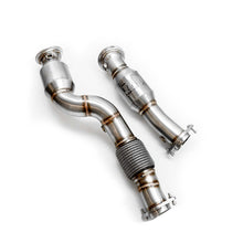 Load image into Gallery viewer, R44 S58 BMW G8X G80/G82 M3 &amp; M4 300 CELL SPORTS DOWNPIPE