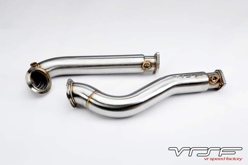 VRSF 3″ Stainless Steel Race Downpipes 2008 – 2010 BMW 535i & 535xi E60 N54 10602010
