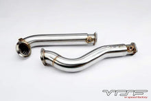 Load image into Gallery viewer, VRSF 3″ Stainless Steel Race Downpipes 2008 – 2010 BMW 535i &amp; 535xi E60 N54 10602010