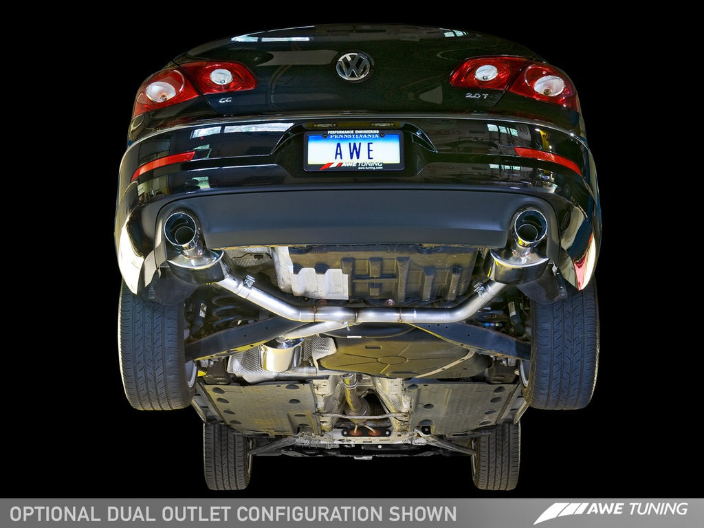AWE PERFORMANCE EXHAUST SUITE FOR VW CC 2.0T