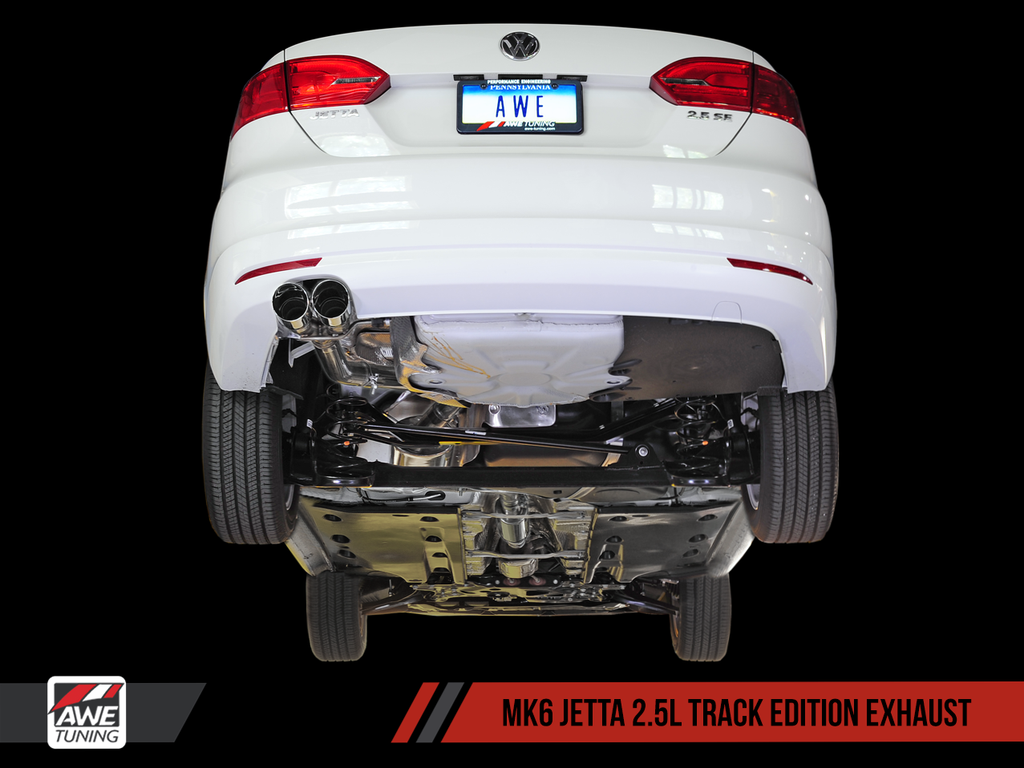 AWE EXHAUST SUITE FOR MK6 JETTA 2.5L
