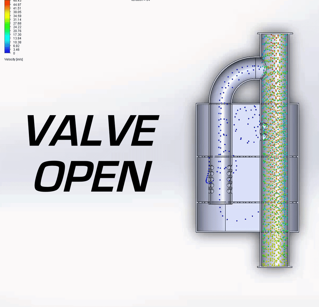 Valvetronic Designs UNIVERSAL VALVED MUFFLER KIT UVM.63MM