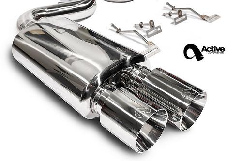 ACTIVE AUTOWERKE BMW F10 550I SIGNATURE REAR EXHAUST SYSTEM 11-031