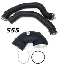 Load image into Gallery viewer, Burger Motorsports BMS M3/M4 S55 Aluminum Upgraded Charge Pipes