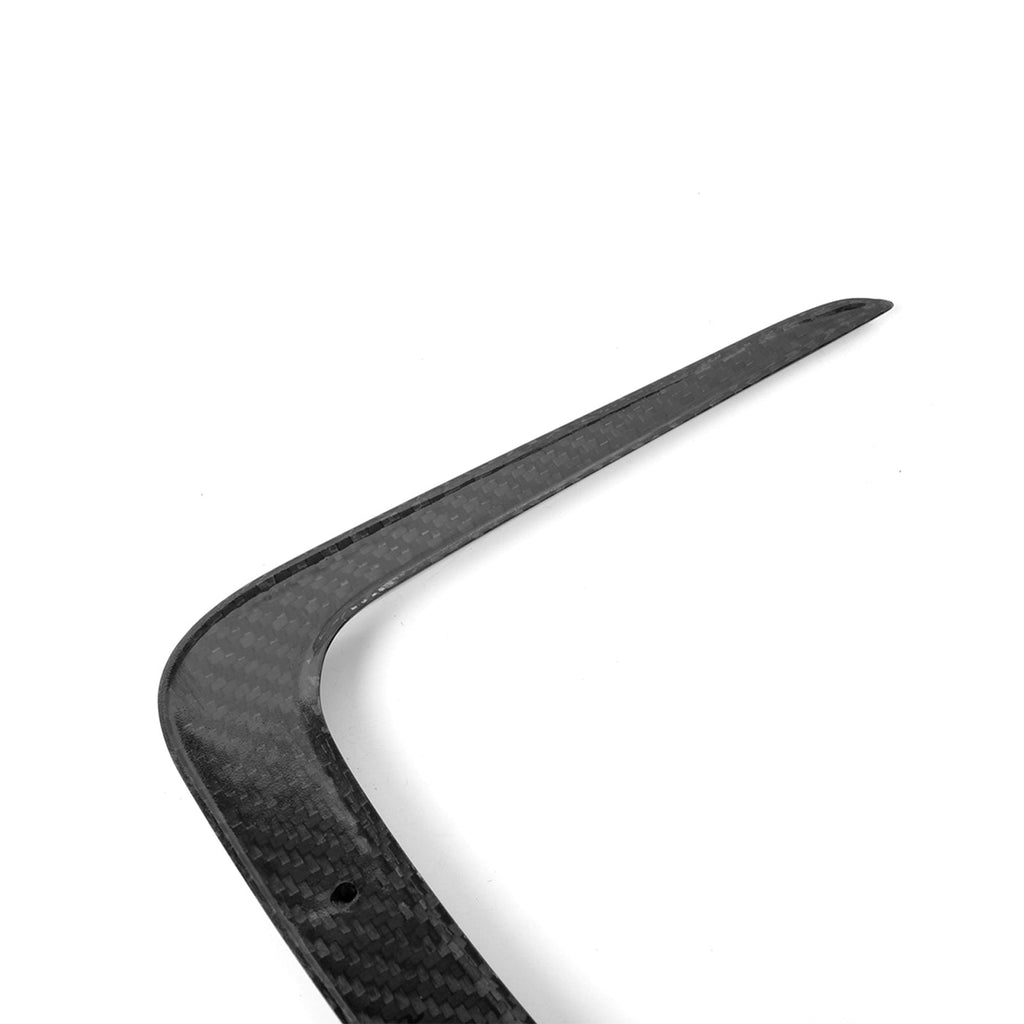 R44 MHC PLUS BMW G8X G80 M3 / G82 M4 X STYLE HOOD VENT TRIMS IN PRE-PREG CARBON FIBRE