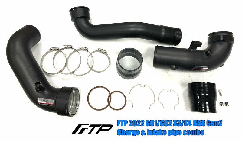 FTP G01/G02 X3/X4 M40i B58D Gen2 charge & intake pipe combo (2020-)
