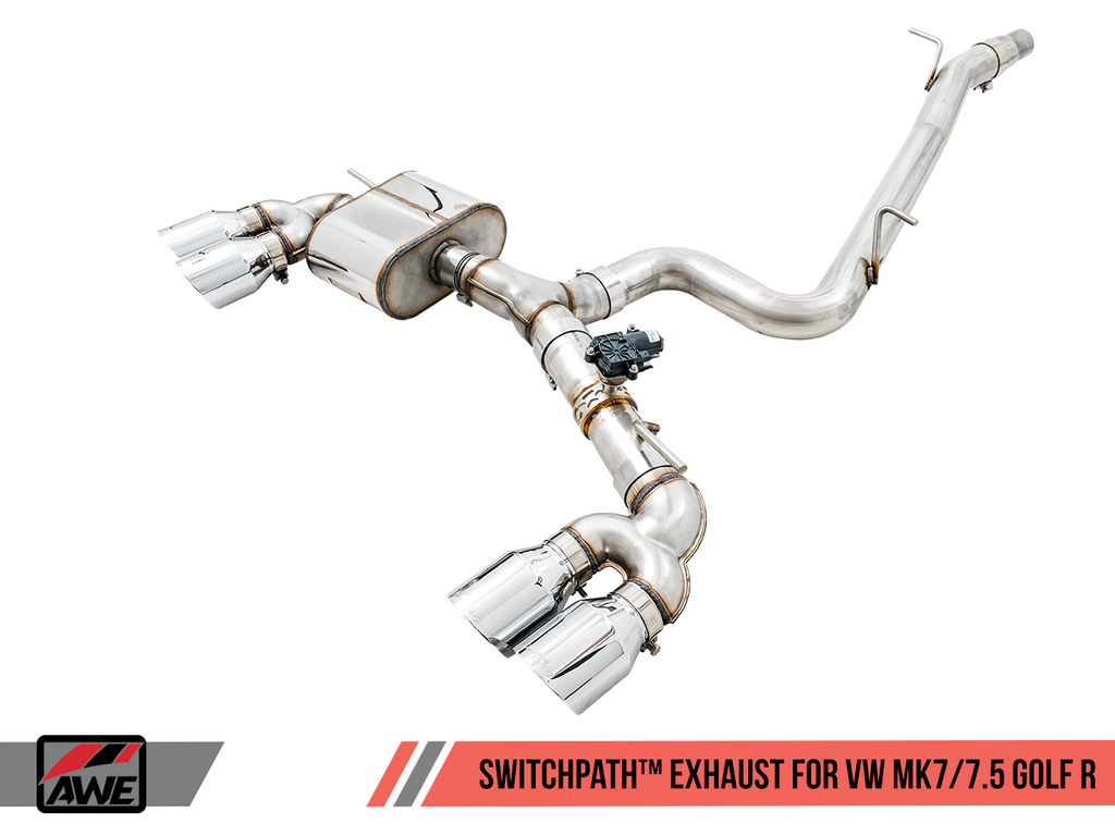 AWE PERFORMANCE EXHAUST SUITE FOR VOLKSWAGEN MK7.5 GOLF R