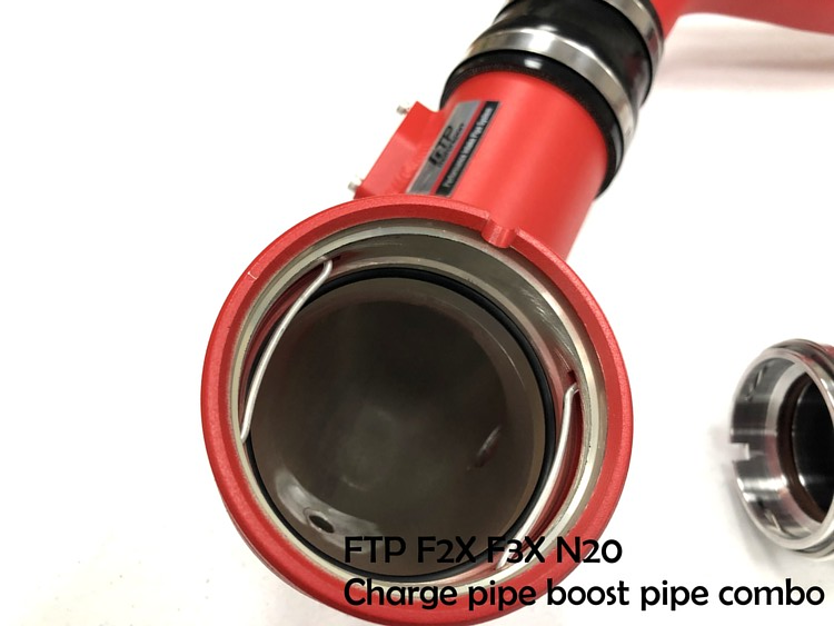 FTP F2X F3X N20 charge pipe Combination packages RED style